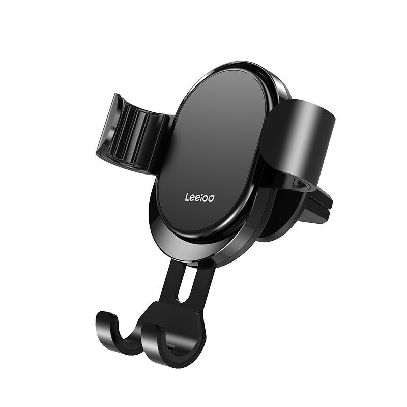 Držiak na telefón do auta Leeioo/leyi • kovový • pre výduch klimatizácie v aute