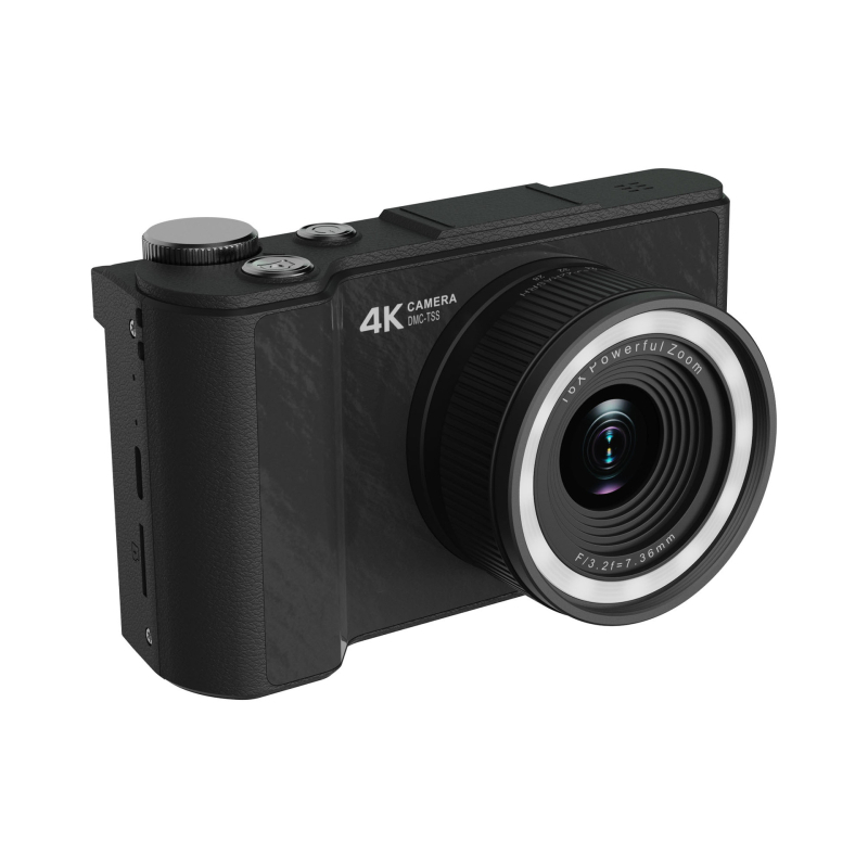 Cameră digitală pentru copii cu design rezistent la căderi, senzor CMOS 14MP, zoom optic 3x, ecran rotativ de 3,0 inch, stabilizare electronică a imaginii