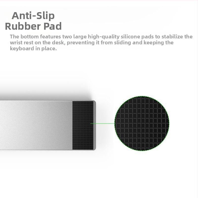 Rokas locītavas paliktnis tastatūrai – JSJ-1; 549 g; alumīnija sakausējums; ūdensizturīgs; pretslīdes