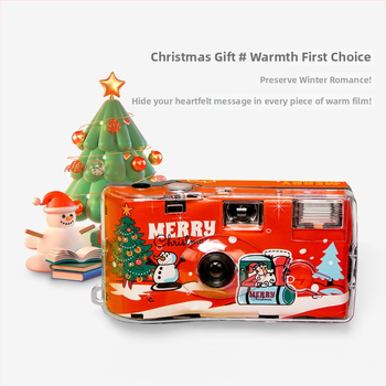 Aparat foto de unică folosință, cu cadru half-frame — Model 135; carcasă din ABS; logo personalizat; fotografie