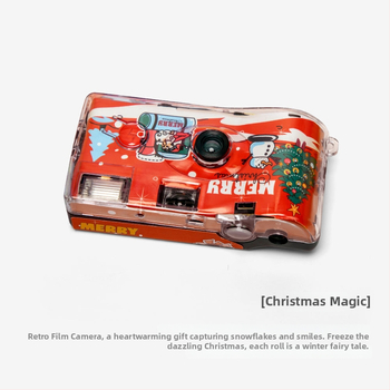 Aparat foto de unică folosință, cu cadru half-frame — Model 135; carcasă din ABS; logo personalizat; fotografie