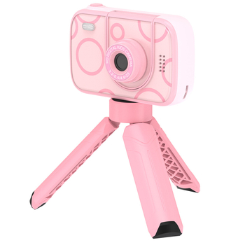 WLNGWEAR H19 Detská digitálna kamera pre deti, 2,4-palcový LCD, TF karta, výdrž batérie nad 5 hodín, funkcie: fotografovanie, nahrávanie videa, hry, filtre, časovač