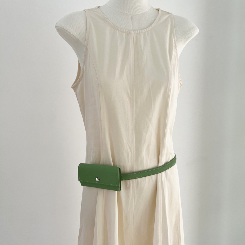 Torba za pojas s poklopcem, uličnog stila, PU materijal, bez podstavke, zatvaranje poklopca, džep za dokumente