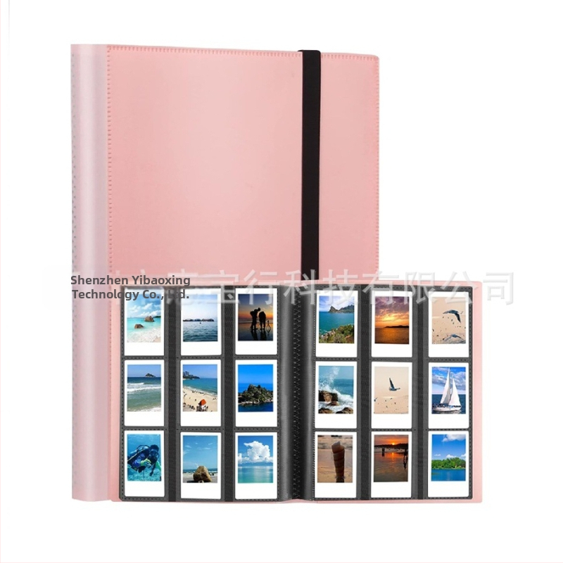 Polaroid-stiilis fotoalbum 360 fotode jaoks; kompaktne tasku-minialbum visiitkaartidele ja kviitungitele (Bränd: Neutraalne; Turule ilmumise aeg: 2024; Toetab segapartiide: Jah; Põhiväljamüügipiirkond: Muud)