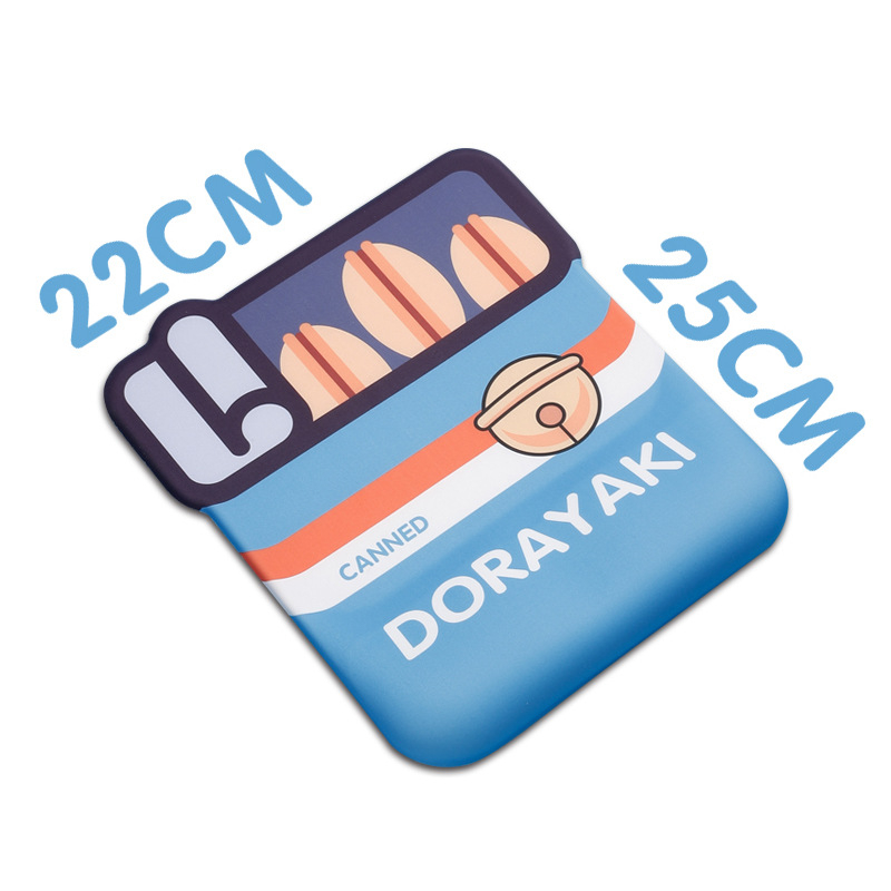 Podloga za zglob miša - silikon + tkanina, jednostrana, podrška zgloba, termotransfer