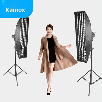 Softbox na fotografovanie z hliníkovej zliatiny; vhodný pre dopĺňajúce svetlo a živé vysielanie; hmotnosť 1 kg