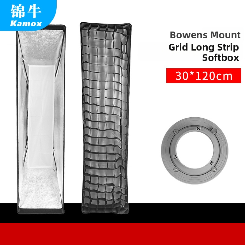 Softbox na fotografovanie z hliníkovej zliatiny; vhodný pre dopĺňajúce svetlo a živé vysielanie; hmotnosť 1 kg