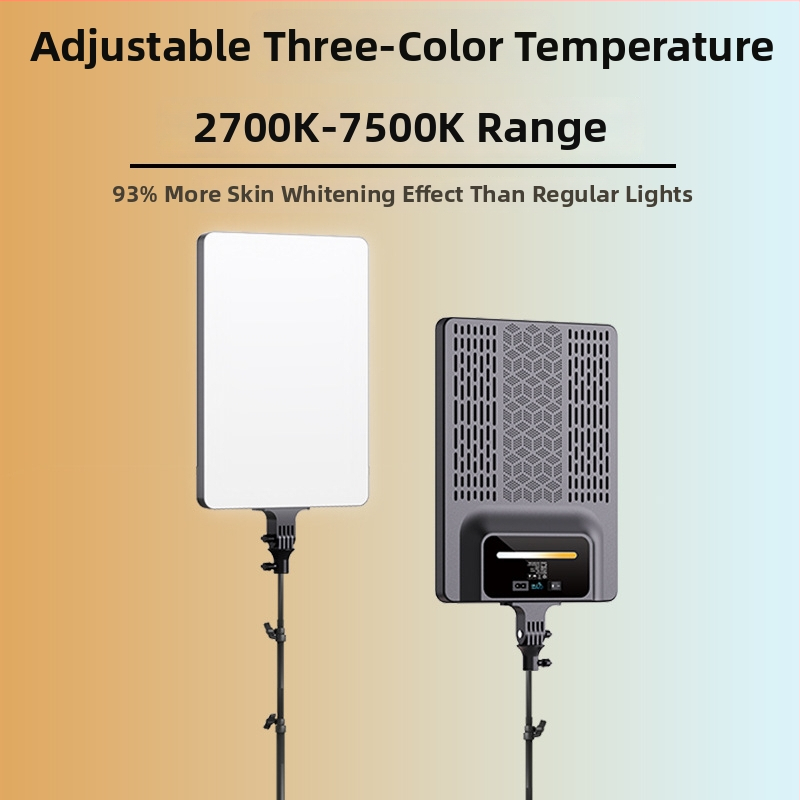 Langqi XLY025 LED panel pre štúdio, 160W, regulovateľná jasnosť, dosah 6 m, diaľkové ovládanie zahrnuté