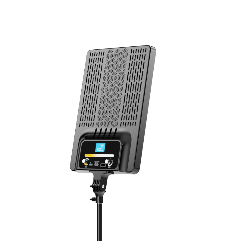 Langqi XLY025 LED panel pre štúdio, 160W, regulovateľná jasnosť, dosah 6 m, diaľkové ovládanie zahrnuté