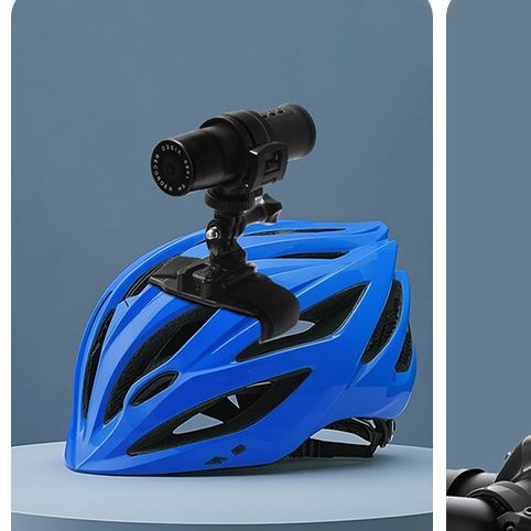 Екшън камера за мотоциклет – 140° ъгъл на кадриране, SD карта до 64GB, тегло 30 g, монтаж на кормилото, литиева батерия