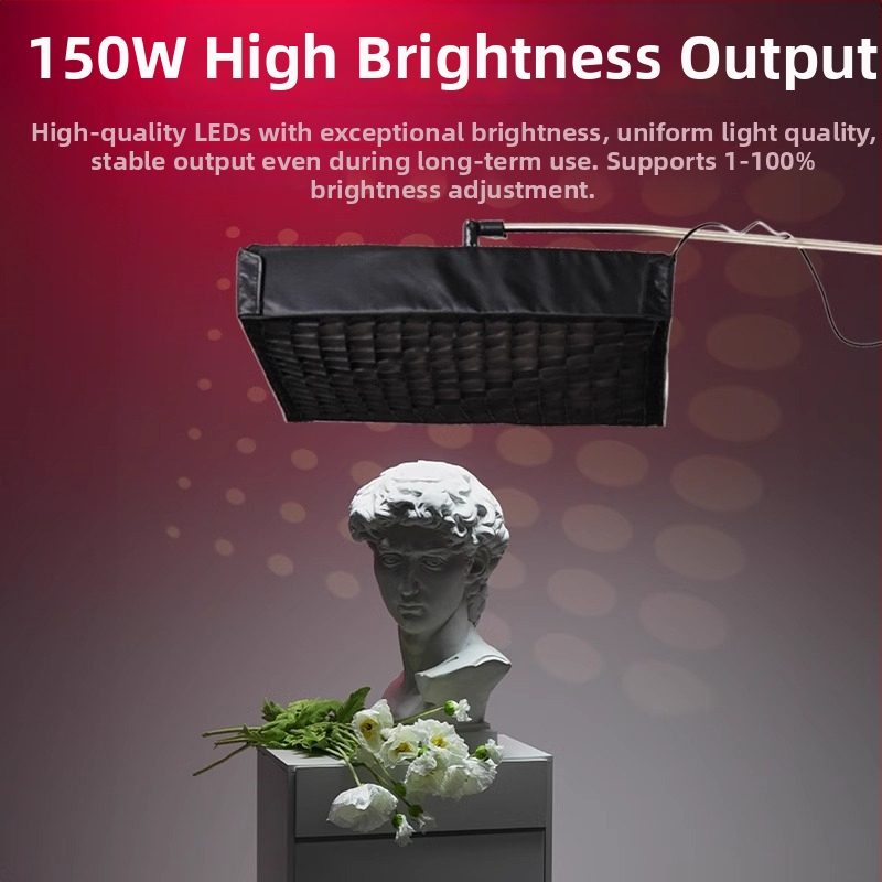 Profesionálne osvetlenie pre fotografovanie JB10, 150W, 2700K, stmievateľné, 220V