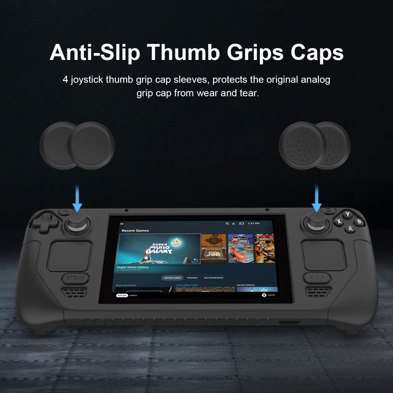 Silikónový ochranný kryt pre Steam Deck - tepelné lisovanie, 160 g, pôvod Shenzhen