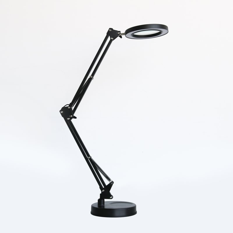 Asztali nagyító világítással, 20x, kézi modell gravírozáshoz és elektronikai javításhoz.