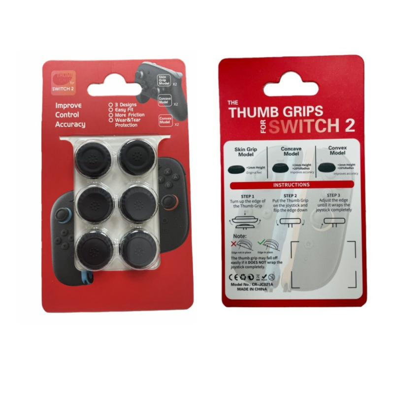 Silikónové protišmykové rocker krytky pre Switch 2 Pro / Joy-Con – Ochranné, Ľavé a Pravé, 15 g