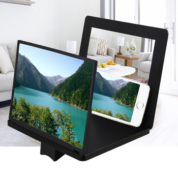 Zložiteľný stojan na zväčšovanie obrazovky mobilného telefónu, 3D zväčšenie, ochrana očí proti modrému svetlu, ABS materiál, na stolné použitie