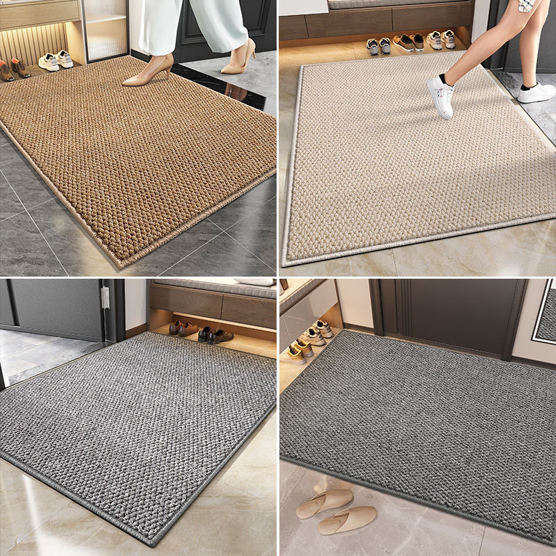 Kilim od imitacije sisala protiv ogrebotina mačaka za dnevnu sobu, studij, spavaću sobu, pored kreveta, japanski tatami, jednobojni laneni fotomat