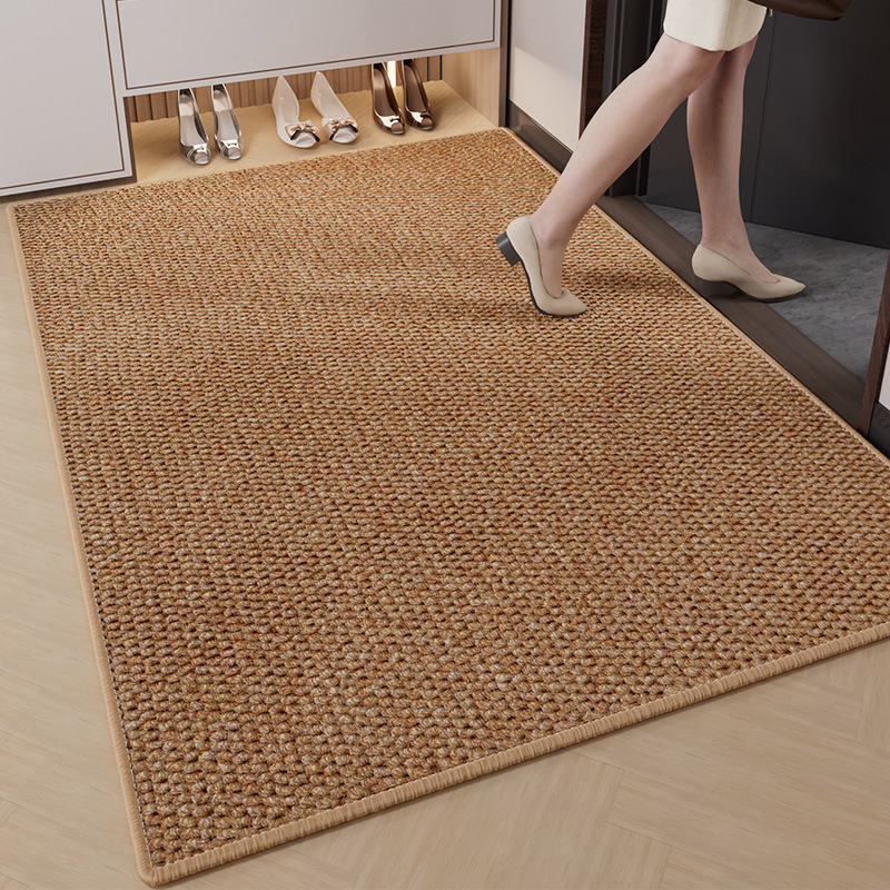 Kilim od imitacije sisala protiv ogrebotina mačaka za dnevnu sobu, studij, spavaću sobu, pored kreveta, japanski tatami, jednobojni laneni fotomat