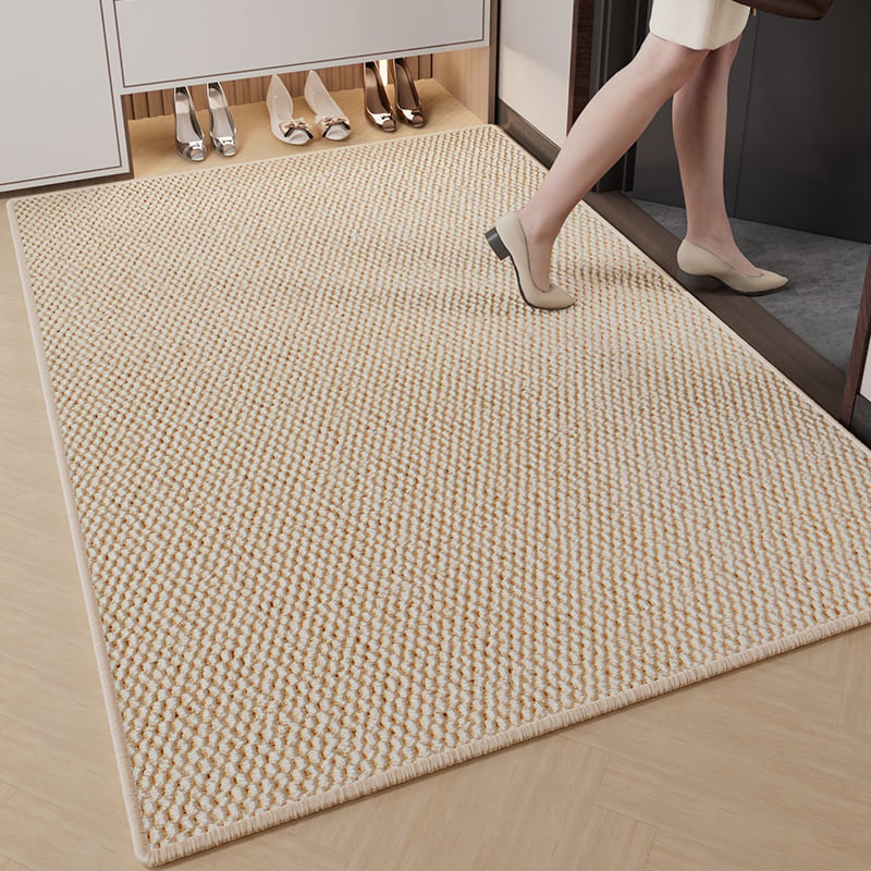 Kilim od imitacije sisala protiv ogrebotina mačaka za dnevnu sobu, studij, spavaću sobu, pored kreveta, japanski tatami, jednobojni laneni fotomat