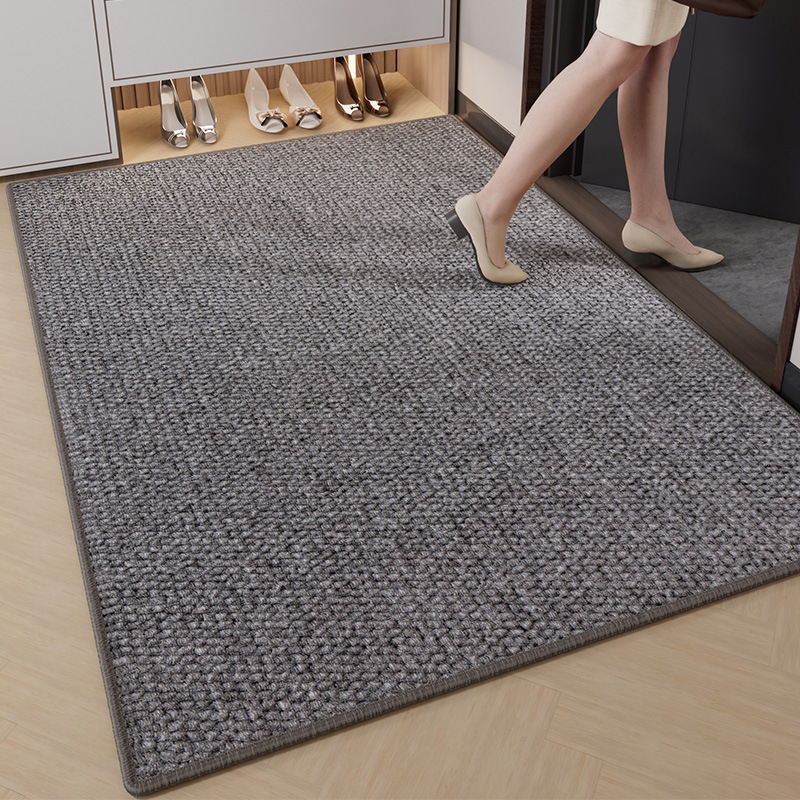 Kilim od imitacije sisala protiv ogrebotina mačaka za dnevnu sobu, studij, spavaću sobu, pored kreveta, japanski tatami, jednobojni laneni fotomat