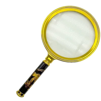 Μεγεθυντικός φακός με λαβή σε σχέδιο δράκοντα, μεγέθυνση 5–10x, εκλεπτυσμένος σχεδιασμός