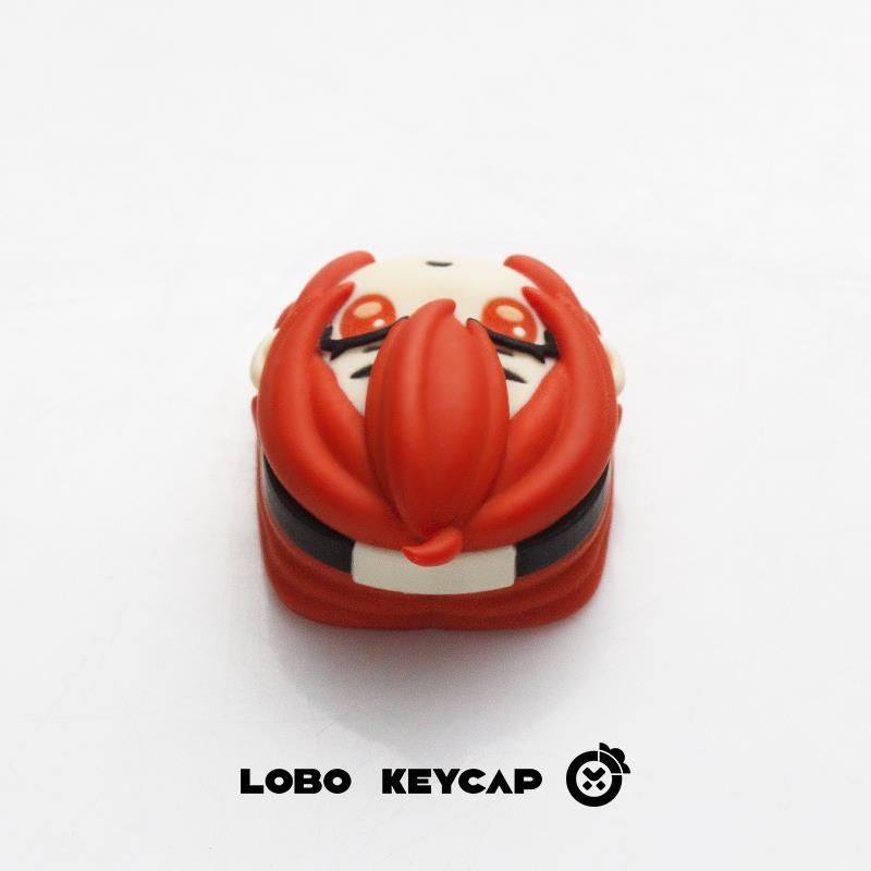 Set de capace pentru taste Alice Lulucixirufu pentru tastatură mecanică, compatibil desktop, fără ax, fără iluminare, de la Infinite Key Making