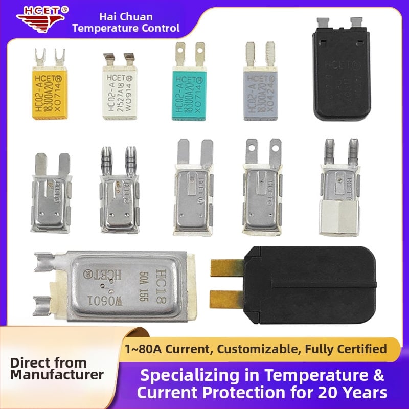 Plug-in термозащитник за мотора на чистачките – превключвател за температурен контрол, UL сертифициран, 440V