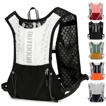 Полиестерна раница за туризъм, унисекс, с въздушна презрамка, за колоездене