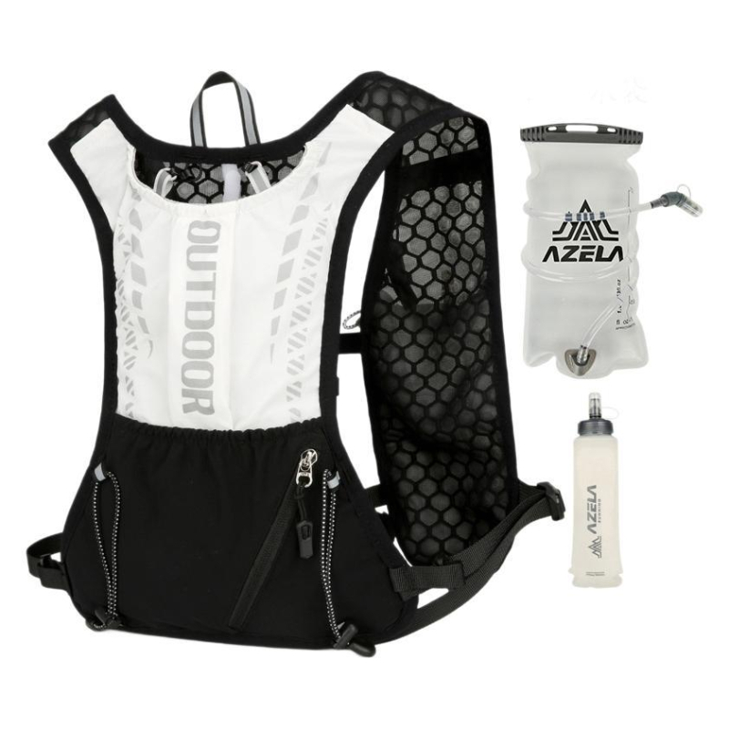 Полиестерна раница за туризъм, унисекс, с въздушна презрамка, за колоездене