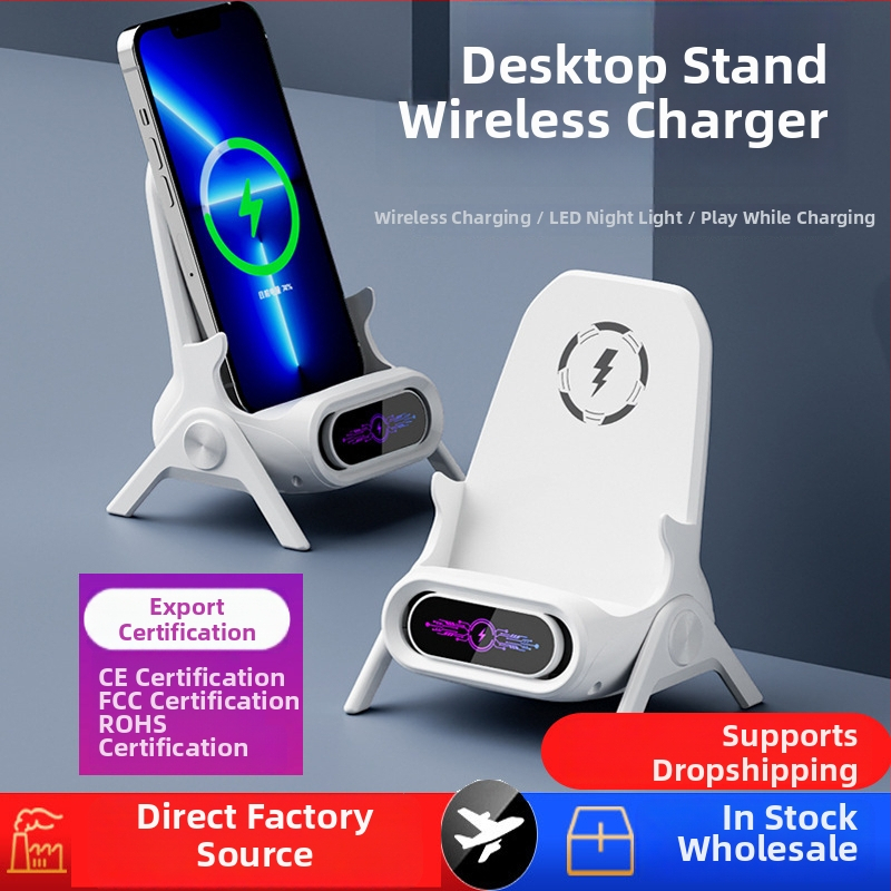 Bezdrôtová nabíjačka pre mobilné telefóny - QC 3.0 rýchle nabíjanie, 15W výstup, magnetické nabíjanie, digitálny displej, univerzálna kompatibilita