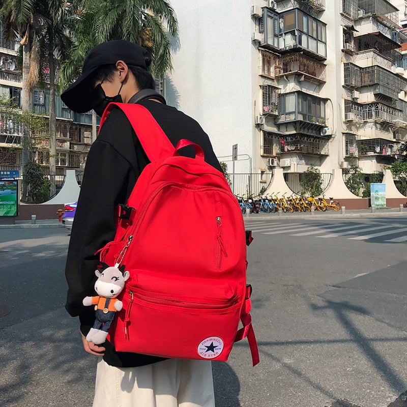 Unisex najlonski ruksak, 20–35 L, ultra lagan, pogodan za 14-inčni prijenosnik, gradski minimalistički dizajn, podstava od poliestera