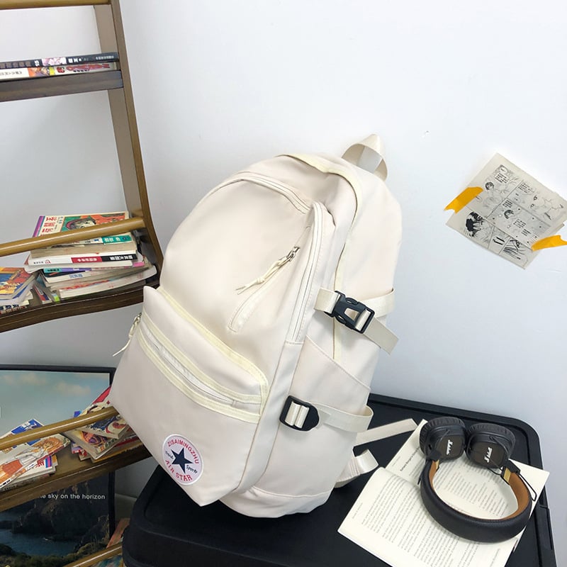 Unisex najlonski ruksak, 20–35 L, ultra lagan, pogodan za 14-inčni prijenosnik, gradski minimalistički dizajn, podstava od poliestera