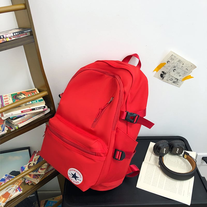 Unisex najlonski ruksak, 20–35 L, ultra lagan, pogodan za 14-inčni prijenosnik, gradski minimalistički dizajn, podstava od poliestera