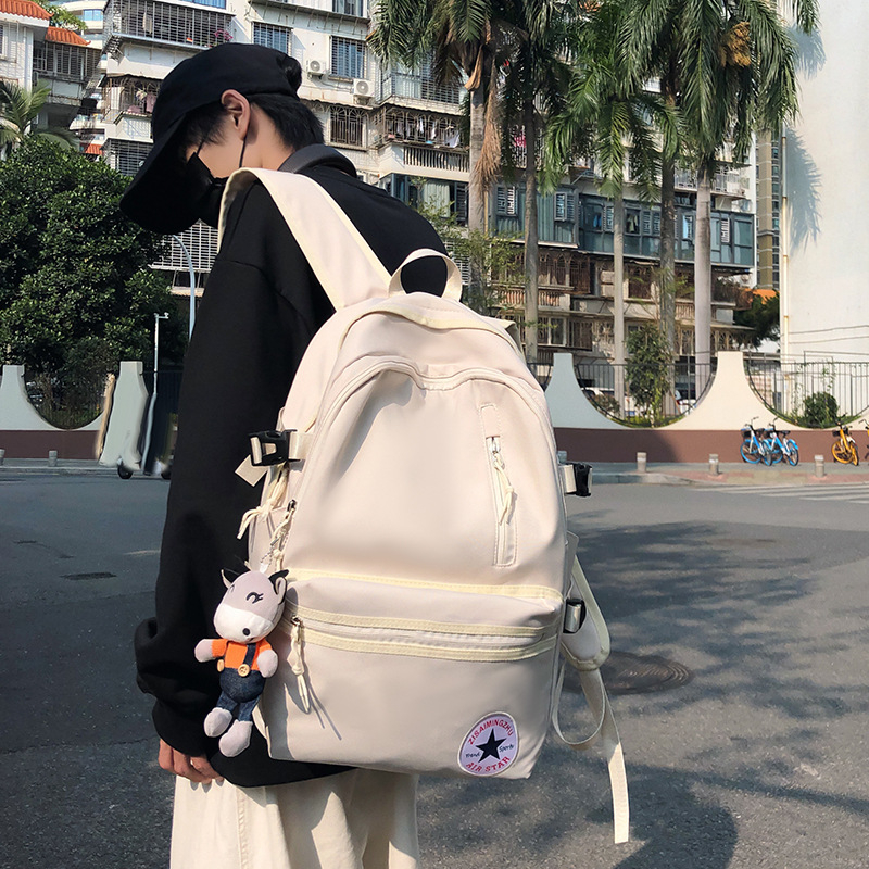 Unisex najlonski ruksak, 20–35 L, ultra lagan, pogodan za 14-inčni prijenosnik, gradski minimalistički dizajn, podstava od poliestera