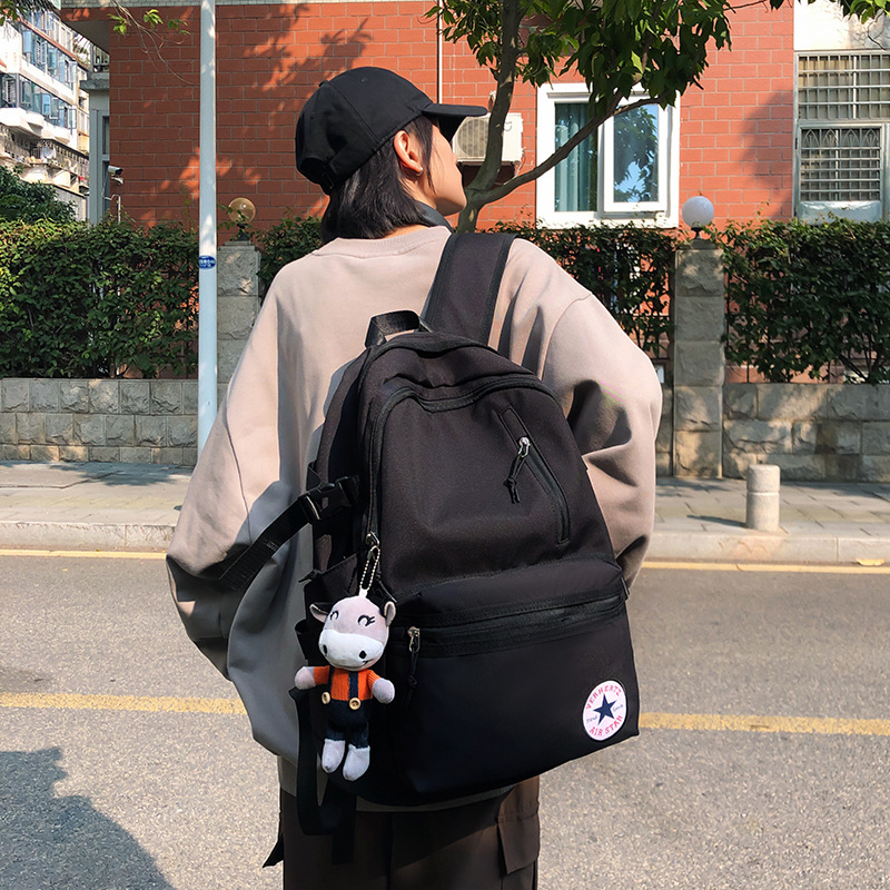 Unisex najlonski ruksak, 20–35 L, ultra lagan, pogodan za 14-inčni prijenosnik, gradski minimalistički dizajn, podstava od poliestera