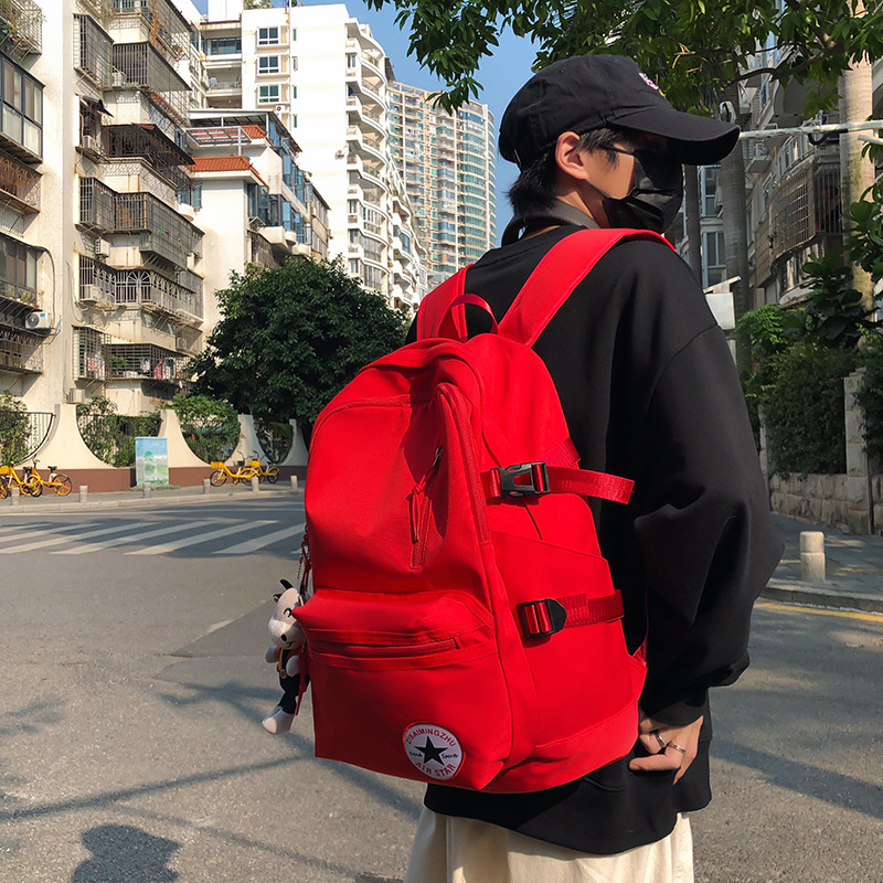 Unisex najlonski ruksak, 20–35 L, ultra lagan, pogodan za 14-inčni prijenosnik, gradski minimalistički dizajn, podstava od poliestera