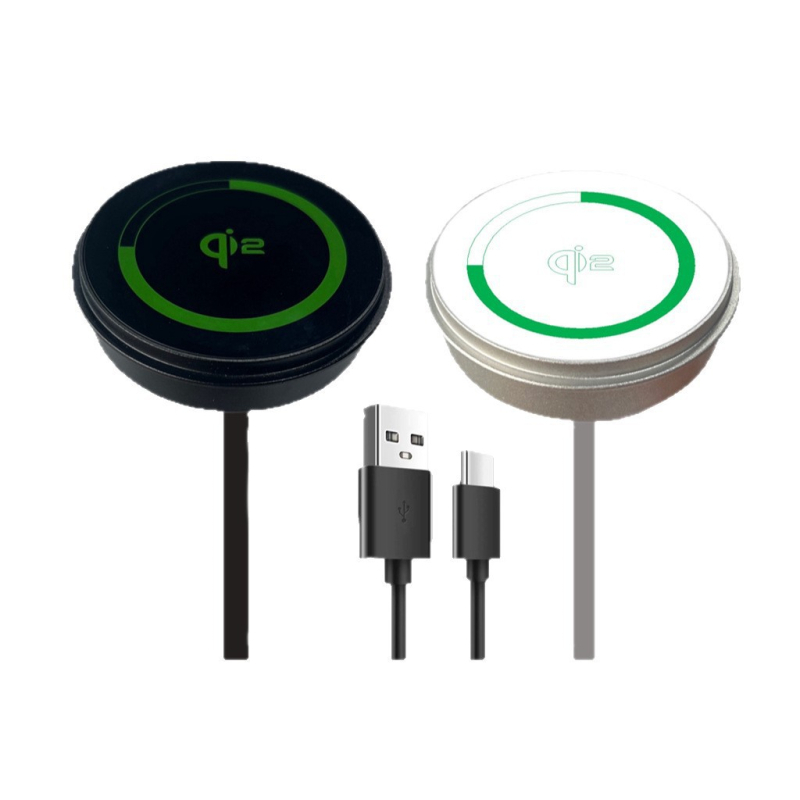 Qi2 certificirani stolni bežični punjač s skrivenim dizajnom - 15W USB-PD brzo punjenje, magnetska usklađenost
