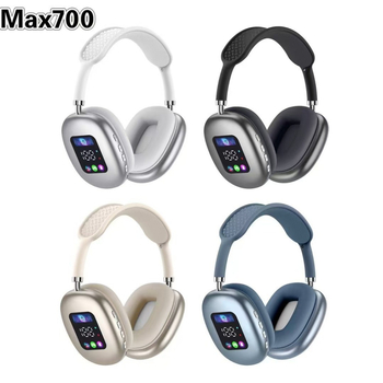 Vezeték nélküli fejhallgató fejpánttal digitális kijelzővel, Bluetooth 5.3, 10 m hatótávolság, 4–8 óra üzemidő, sztereó