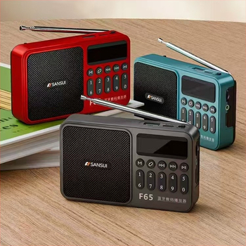 Sansui F65 Bluetooth audio atskaņotājs ar kartes slotu un radio, mono skaņa, 3W jauda