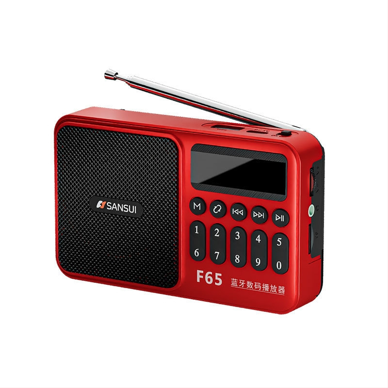 Sansui F65 Bluetooth audio atskaņotājs ar kartes slotu un radio, mono skaņa, 3W jauda