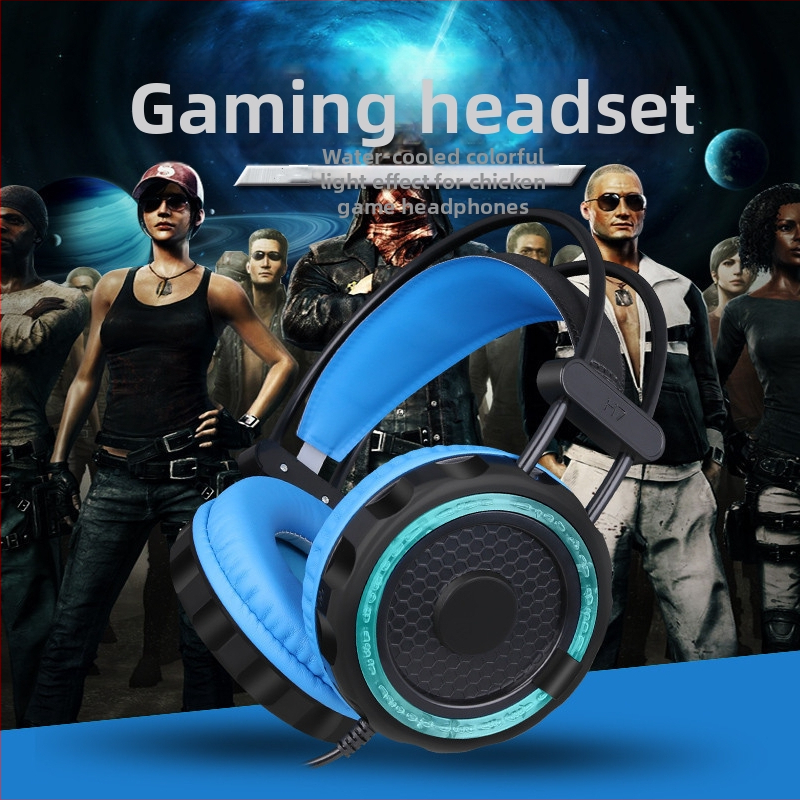 PC gaming slúchadlá – káblové, s mikrofónom, priamy konektor, štýl esport