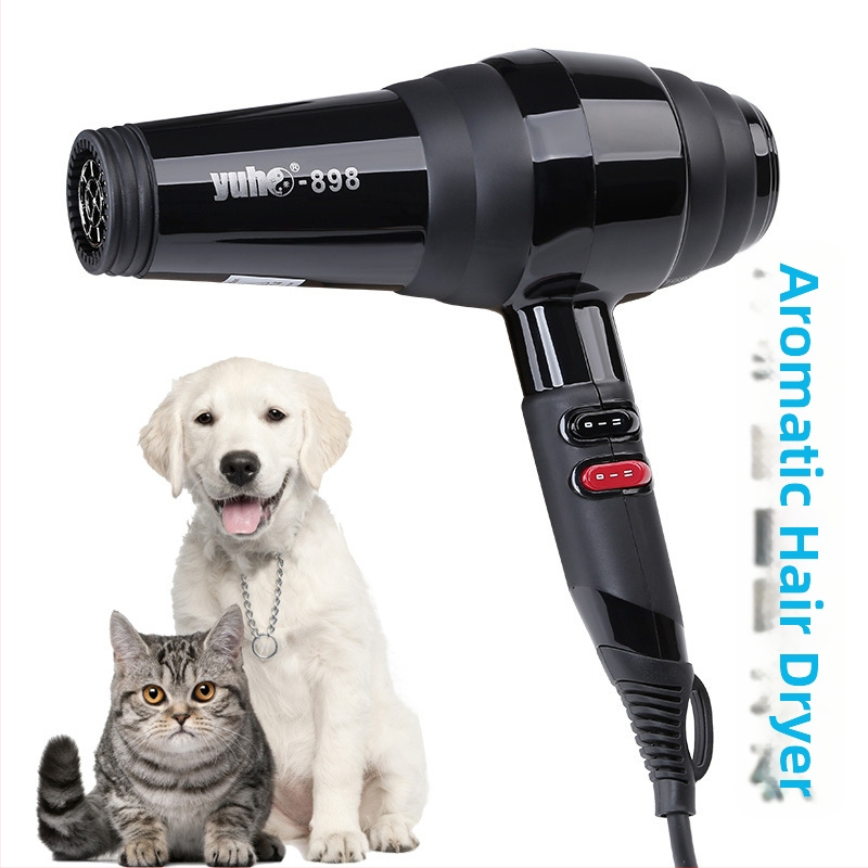 Mājdzīvnieku matu žāvētājs, modelis 898, 2000W+, AC motors, 220V, pārkaršanas aizsardzība