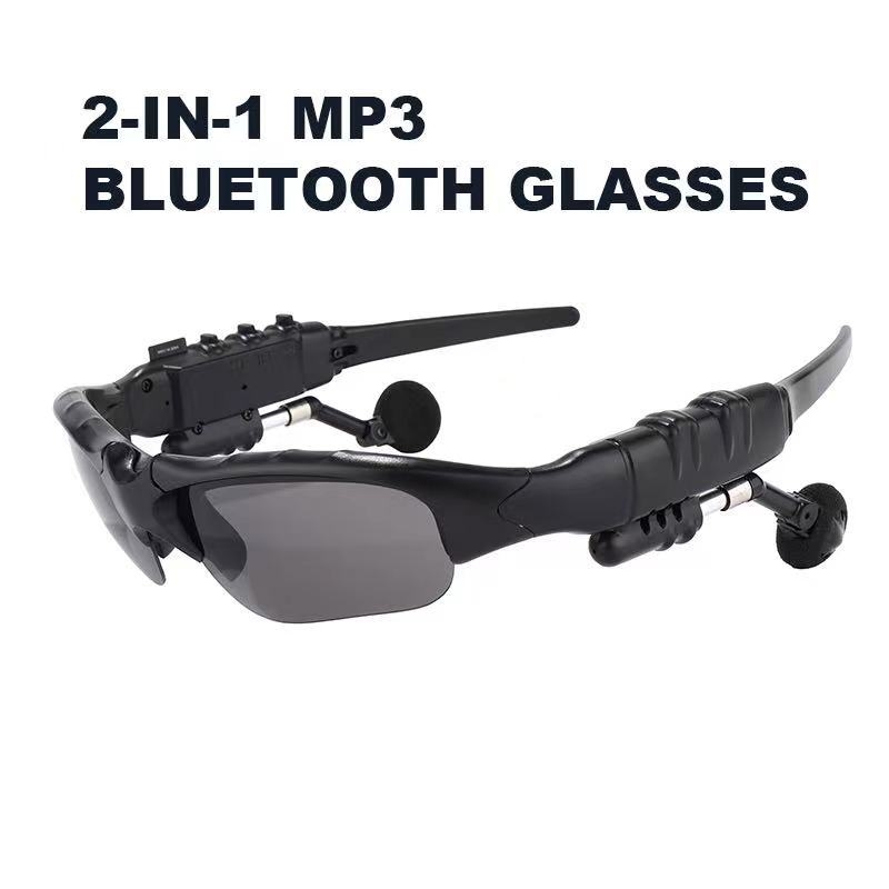 Bluetooth naočale s MP3 i polariziranim lećama, bežične sportske glazbene slušalice, na glavi, domet 10 m, Bluetooth 5.0, baterija 4–8 h