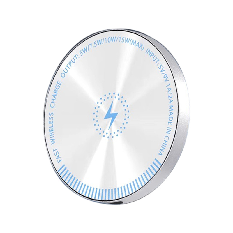 Încărcător wireless 15W, încărcare rapidă QC 3.0, 2A ieșire, suport birou cu display digital