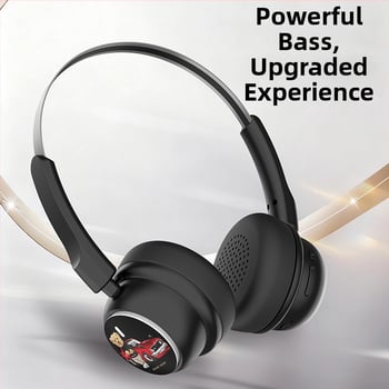 G306pro vezeték nélküli fejhallgató fejre illeszkedő, rajzfilm plüss mackó dizájnnal, 30 mm meghajtók, 20–100 kHz frekvenciatartomány