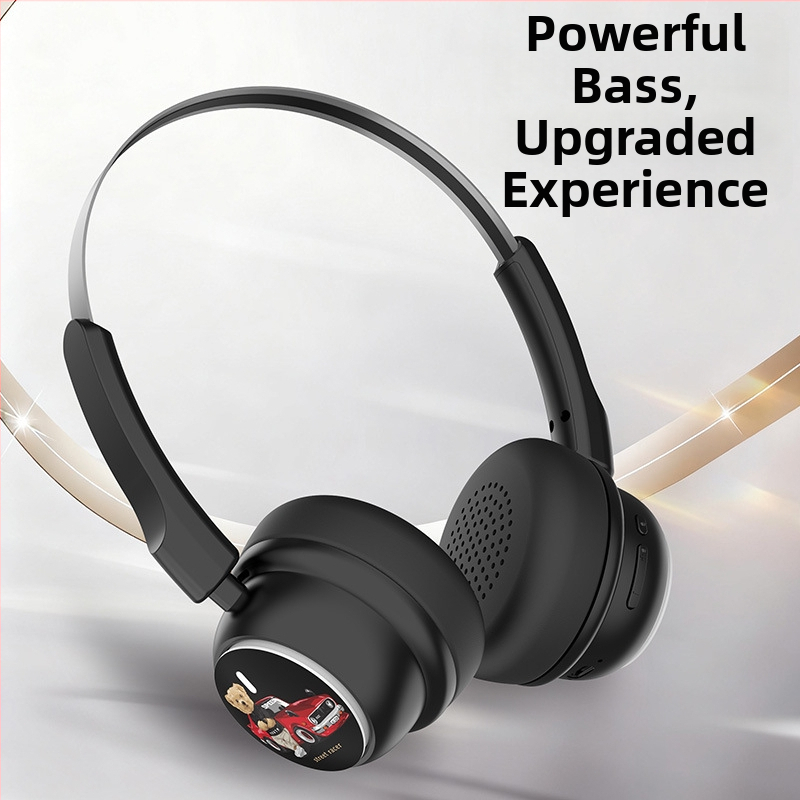 G306pro vezeték nélküli fejhallgató fejre illeszkedő, rajzfilm plüss mackó dizájnnal, 30 mm meghajtók, 20–100 kHz frekvenciatartomány