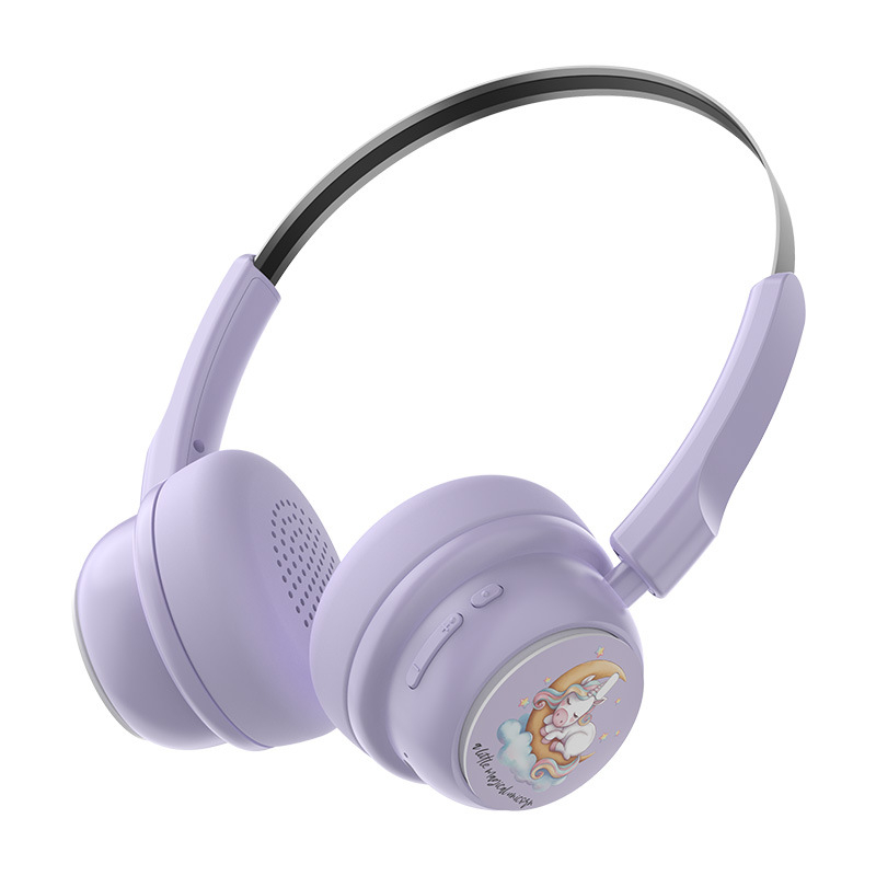 G306pro vezeték nélküli fejhallgató fejre illeszkedő, rajzfilm plüss mackó dizájnnal, 30 mm meghajtók, 20–100 kHz frekvenciatartomány