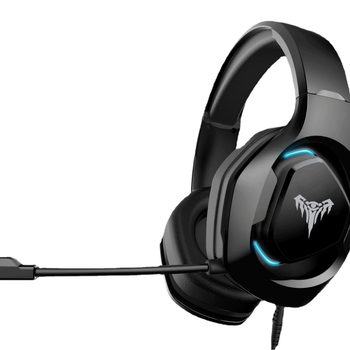 Gaming slušalice s mikrofonom, ENC uklanjanje šuma, žičane, 50 mm zvučnici, 2 m pleteni kabel, 3,5 mm džack, frekvencijski raspon 20–200000 Hz