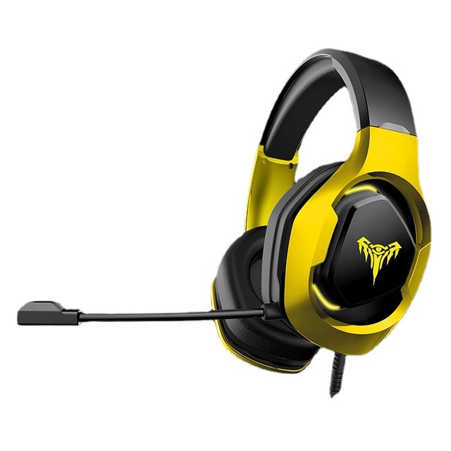 Gaming slušalice s mikrofonom, ENC uklanjanje šuma, žičane, 50 mm zvučnici, 2 m pleteni kabel, 3,5 mm džack, frekvencijski raspon 20–200000 Hz