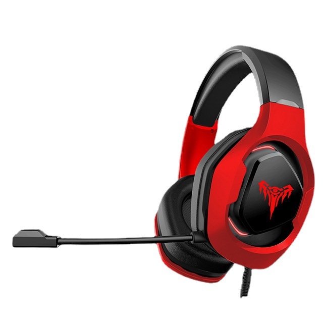 Gaming slušalice s mikrofonom, ENC uklanjanje šuma, žičane, 50 mm zvučnici, 2 m pleteni kabel, 3,5 mm džack, frekvencijski raspon 20–200000 Hz
