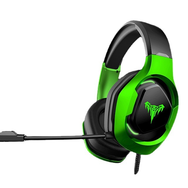 Gaming slušalice s mikrofonom, ENC uklanjanje šuma, žičane, 50 mm zvučnici, 2 m pleteni kabel, 3,5 mm džack, frekvencijski raspon 20–200000 Hz